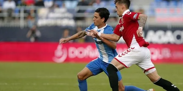 El Nàstic torna a ser víctima dels seus errors i cau davant el Málaga a la Rosaleda