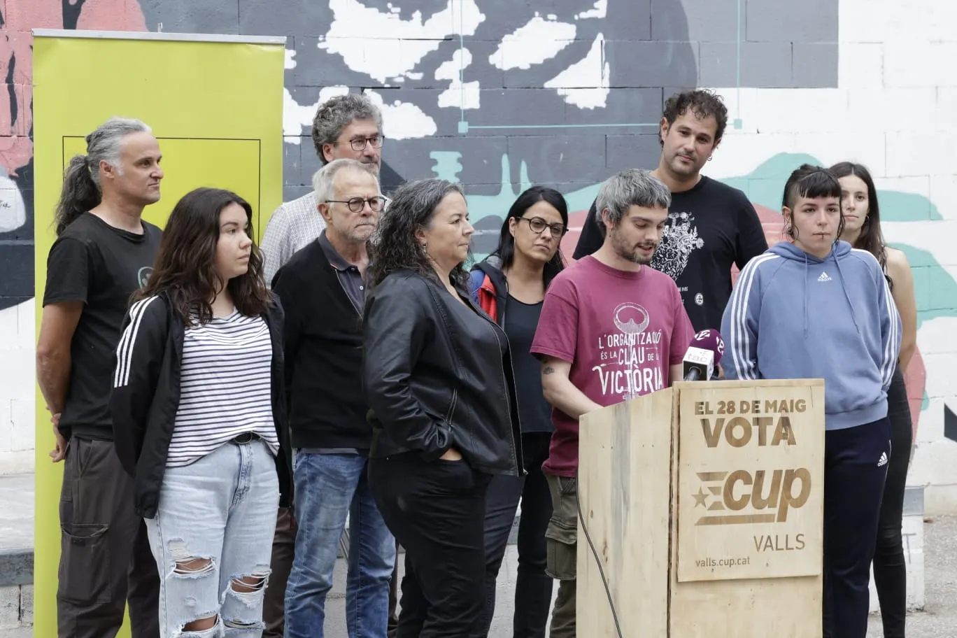 La CUP vol defensar la República Catalana i la solidaritat antirepressiva