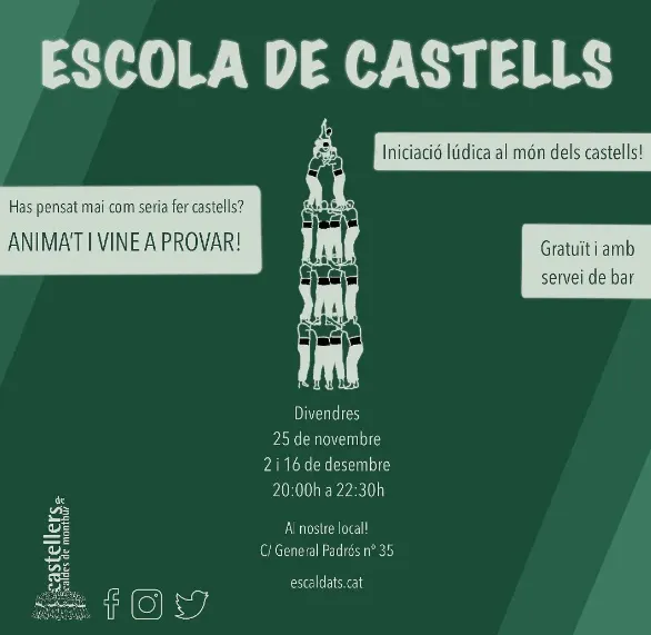 Els Escaldats posen en marxa una escola de castells