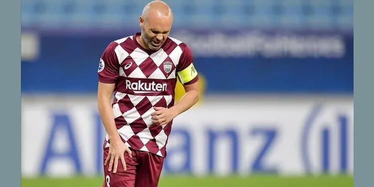 Andrés Iniesta, operat a Barcelona, estarà quatre mesos de baixa