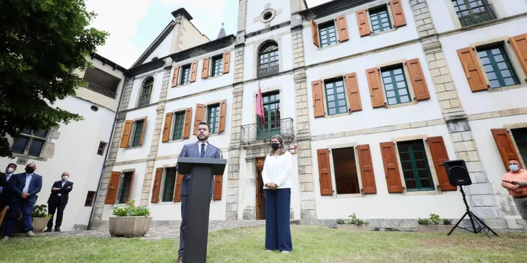 Primera visita de Pere Aragonès com a president de la Generalitat a l'Alt Pirineu i Aran
