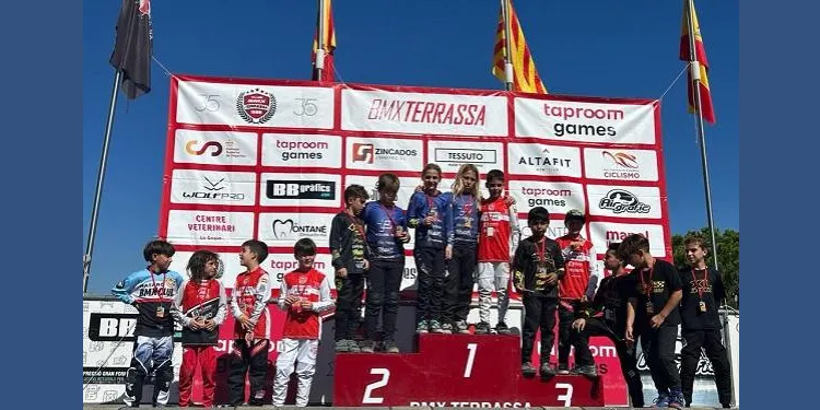L’altafullenca Mia Ayats, subcampiona de Catalunya de BMX en categoria Principiant