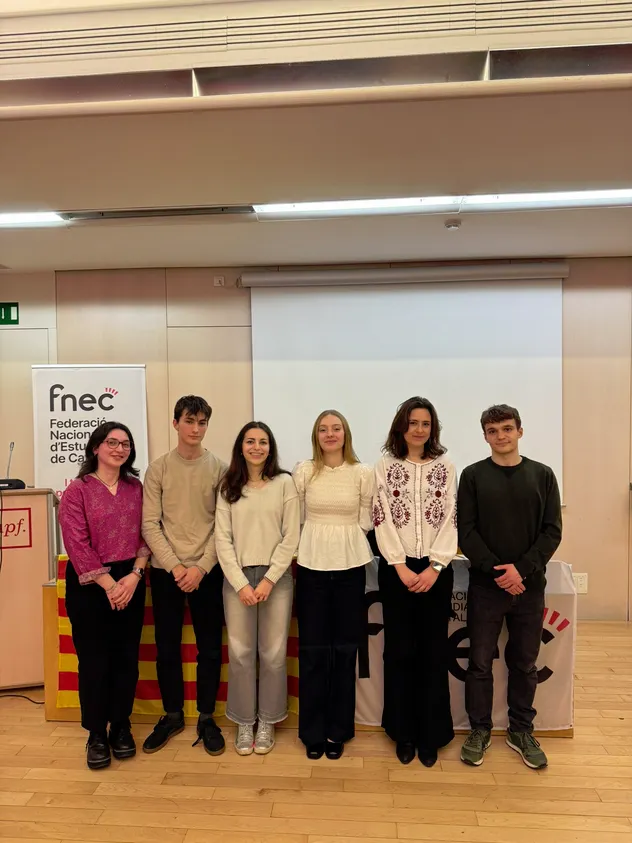 La solsonina Sònia Closa, escollida nova coordinadora nacional de la FNEC, la Federació Nacional d'Estudiants de Catalunya