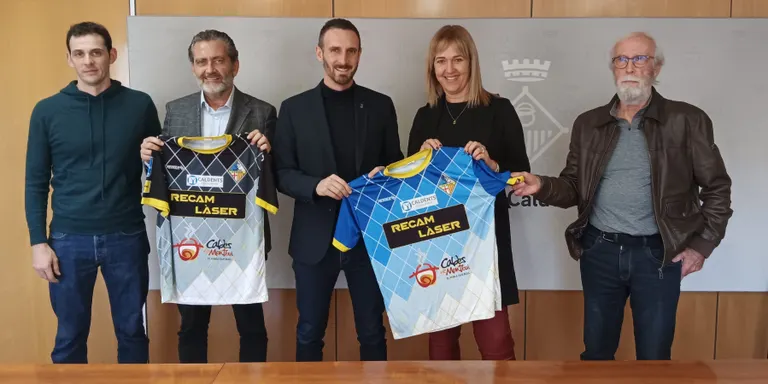 L’Ajuntament subvencionarà el CH Caldes amb 188.000 euros per als propers quatre anys, l’ajut més quantiós que ha concedit fins ara en l’àmbit esportiu