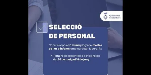 Torredembarra cerca educador per a les llars d’infants
