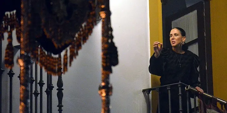 La saetera Consolación García Segovia y la antigua capilla del Cristo de los Milagros, en el programa ‘Semana Santa en la Campiña’