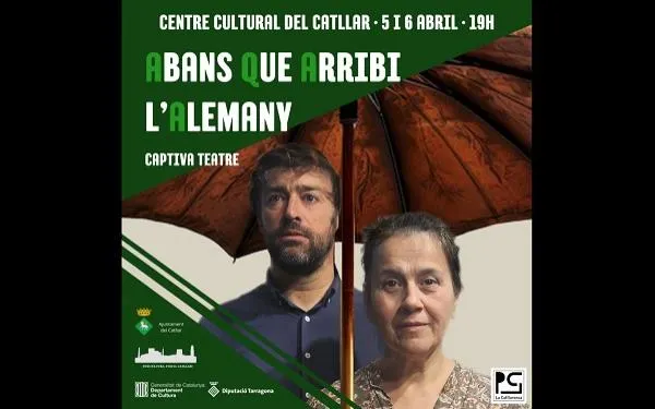 El Catllar acull l’estrena al país de l’obra ‘Abans que arribi l’alemany’, de Captiva Teatre