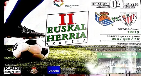 AVISO DE TRÁFICO CON MOTIVO DE LA CELEBRACION DE LA EUSKAL KOPA EN EL STADIUM GAL