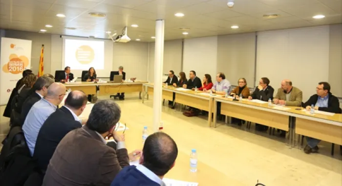 La reuniÃ³ es va fer ahir al Consell Comarcal del Maresme ( Foto: Ã’scar Ferrer/DiputaciÃ³ Barcelon