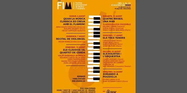 El programa del FIM Altafulla 2022 ja és una realitat