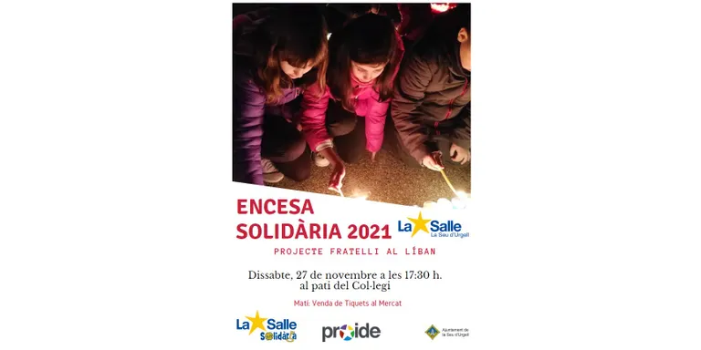 La Salle La Seu d'Urgell organitza la 14a edició de l'Encesa Solidària