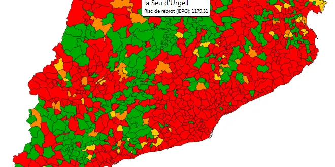 Repunta novament la presència del coronavirus a la Seu d'Urgell, amb el risc de rebrot a 1.179 punts