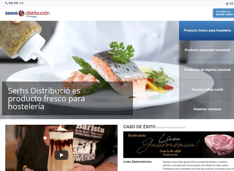 SERHS Distribució millora el seu portal web amb la previsió d'arribar als 100M d' en vendes on-line en 3 anys