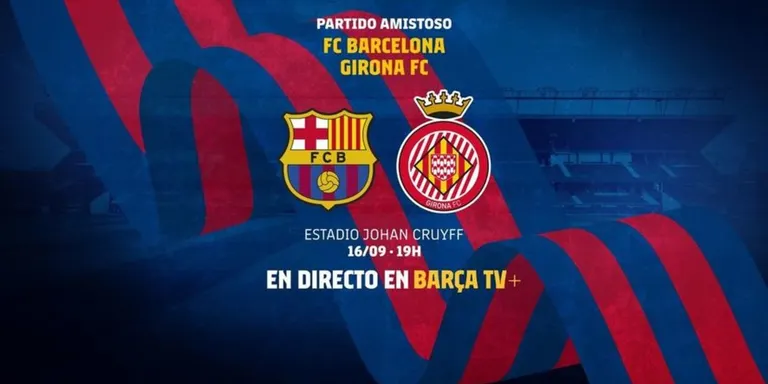 Barça i Girona s’enfronten avui en un amistós