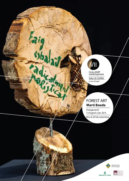 La sala La Cuina presenta l'exposició 'Forest Art', del naturalista Martí Boada