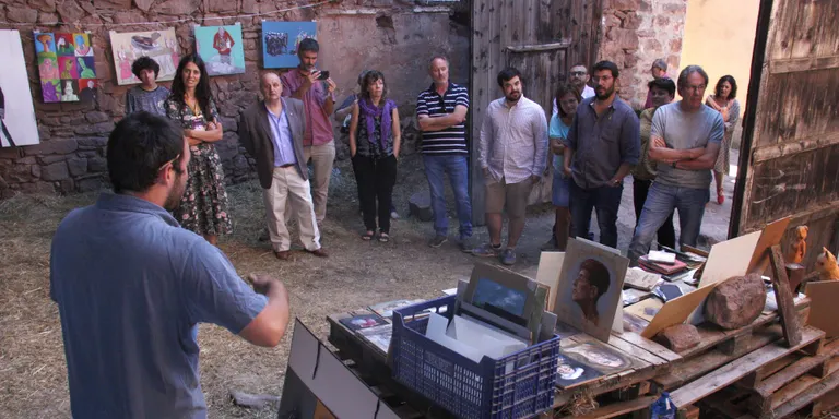 Prop d'una trentena d'artistes del Pallars Sobirà mostren la seva obra a Vilamur, en el marc del 2n Festival SIARTB