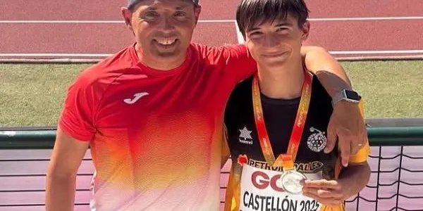El rierenc Marc Suárez es proclama subcampió dels 5.000 metres marxa del Campionat d’Espanya Sub18