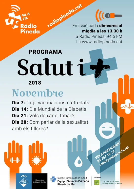 Ràdio Pineda dedica al Dia Mundial de la Diabetis el programa Salut i +