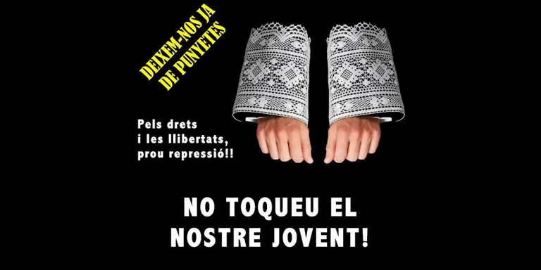 Convoquen per aquest dijous concentracions davant dels centres educatius sota el lema 'No toqueu el nostre jovent!'