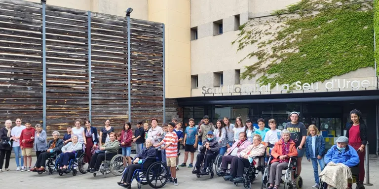 Cloenda del projecte intergeneracional 'Comprant records' entre gent gran i alumnes de la Seu d'Urgell