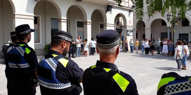 Concentració en record de les víctimes dels atemptats del 17-A
