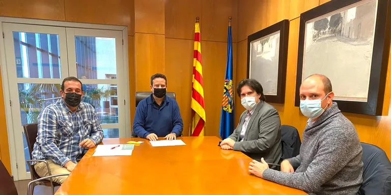 Oliver Klein i el director de Ports de la Generalitat es troben per parlar sobre la projecció del Port de Cambrils