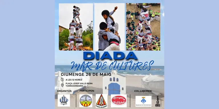 Els Xiquets de Torredembarra organitzen una nova edició de la Diada Mar de les Cultures