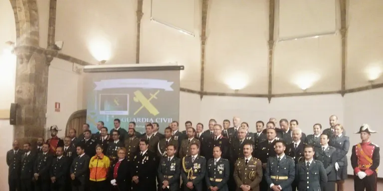 Celebració a la Seu de la Festivitat del Pilar, patrona de la Guàrdia Civil