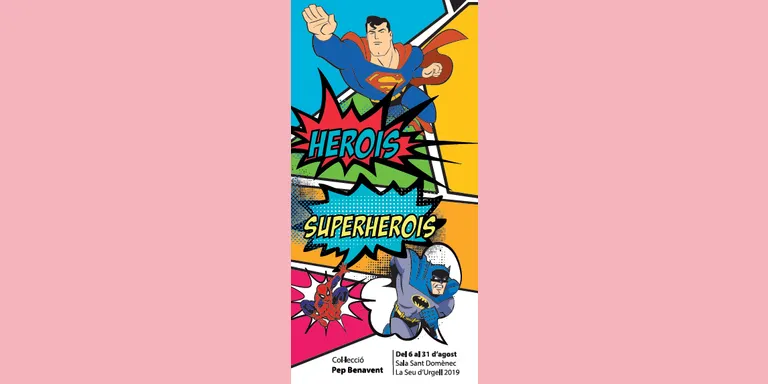 L'exposició 'Herois i superherois', de Pep Benavent, arriba a la Seu d'Urgell