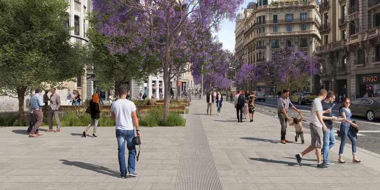 La reforma de la Via Laietana arrencarà al març i es farà en dues fases