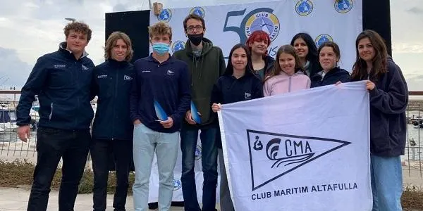 Els regatistes del CM Altafulla, Pau Rolan i Àlex Martí, obtenen un or i una plata en el Trofeu Festa Major del CN Salou