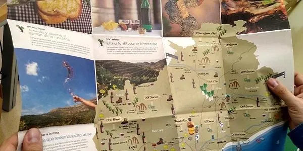 La Costa Daurada presenta el primer mapa enogastronòmic de la destinació