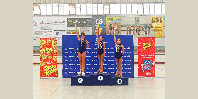 Clàudia García Fornell, del Solsona Patí Club, arrenca temporada fent podi
