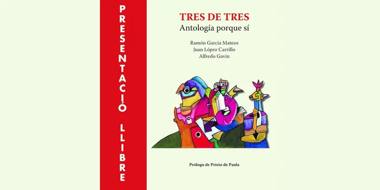 El Centre Cultural acull avui la presentació del llibre de poesia ‘Tres de tres’