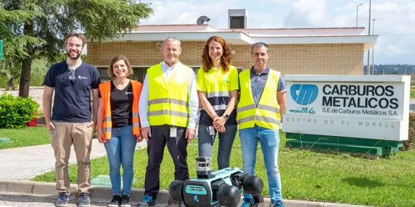 Un gos robot farà les rondes de control i manteniment a la planta química de Carburos Metálicos del Morell
