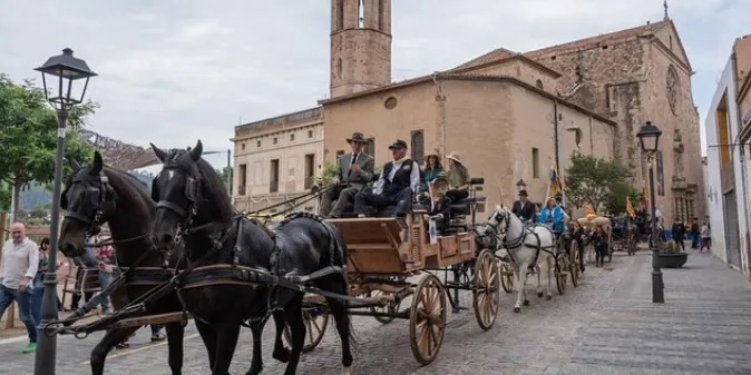 Tot preparat per l’edició de la festa de Sant Antoni 2024 a Caldes