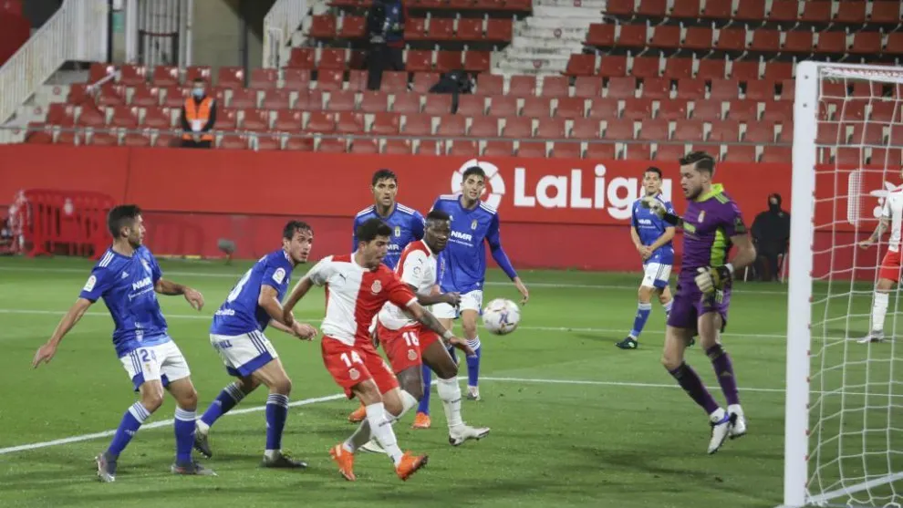 El Girona vol continuar lluitant l'ascens a Las Palmas