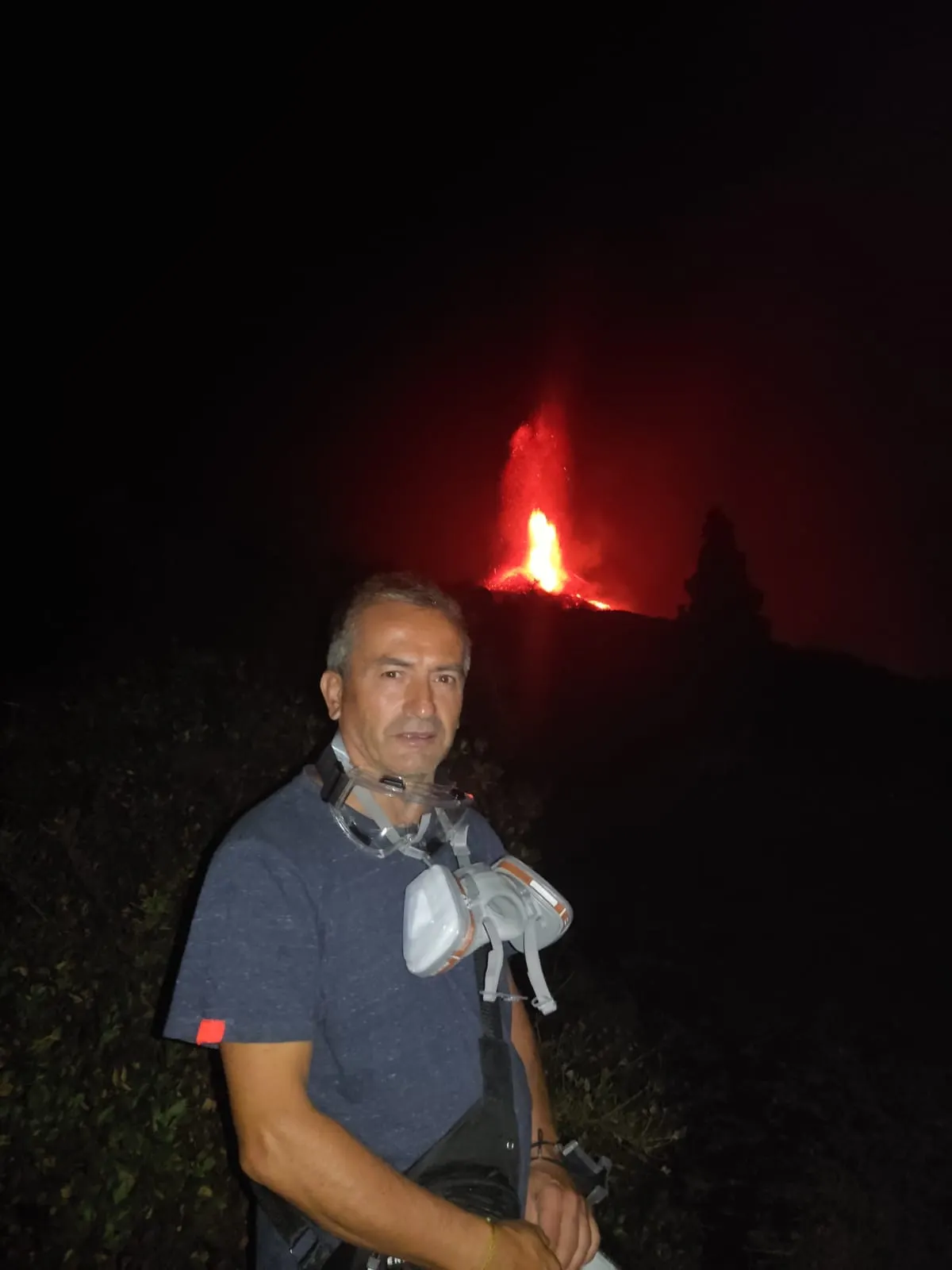 Ignasi Ruíz viatja al volcà de La Palma