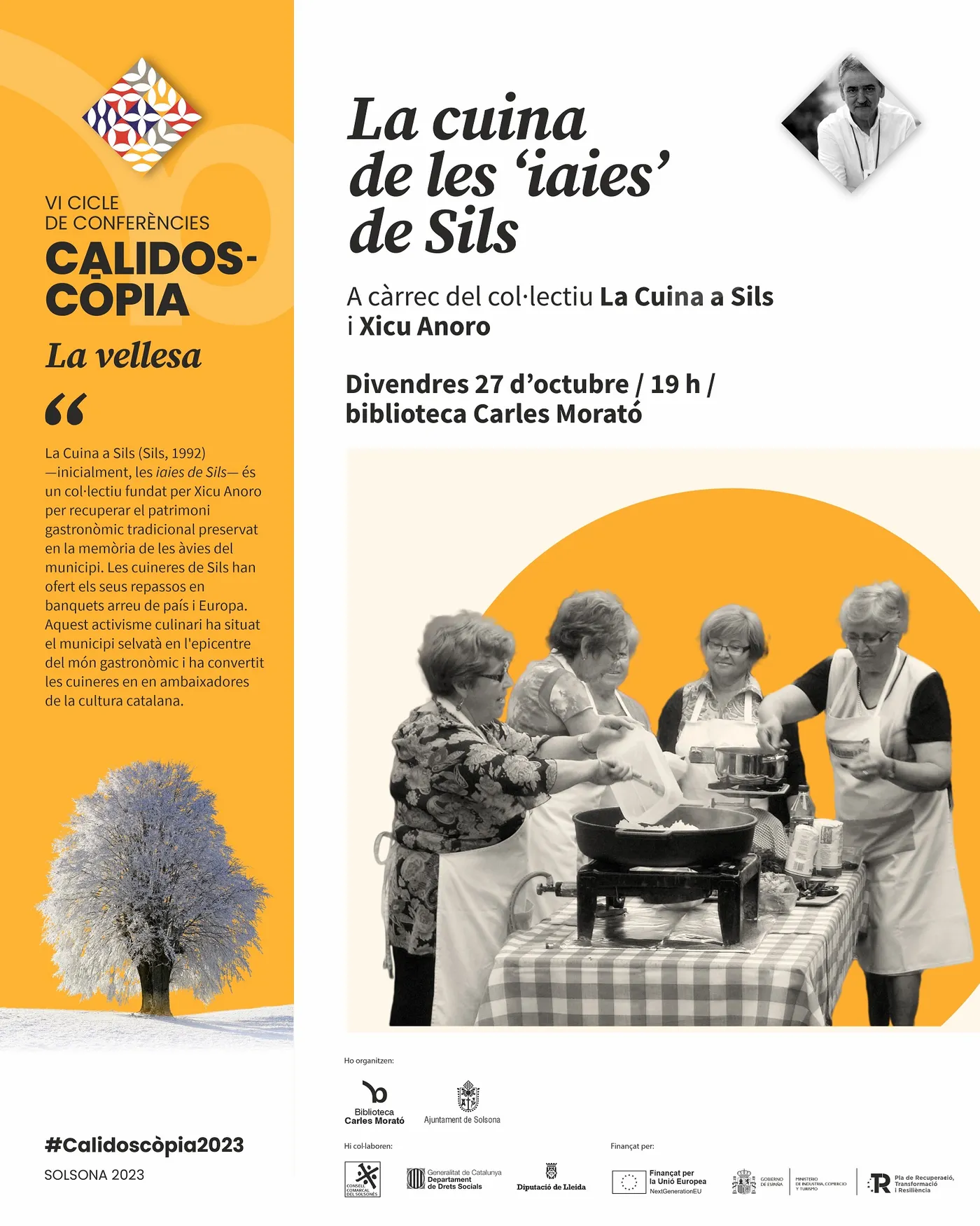 <strong>La vellesa centra la sisena edició del cicle Calidoscòpia</strong>