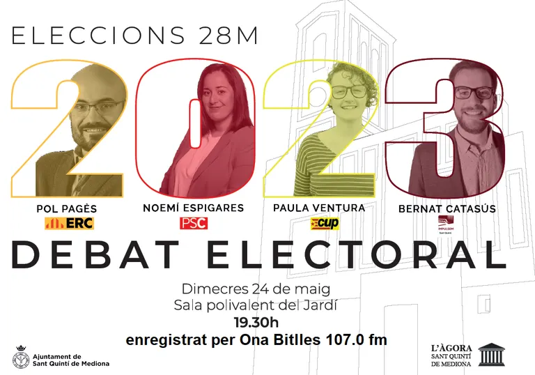 Debat electoral a Sant Quintí de Mediona