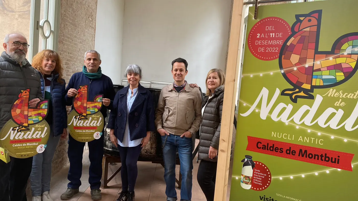 El Mercat de Nadal de Caldes repeteix el format de 10 dies i amplia les parades a un centenar