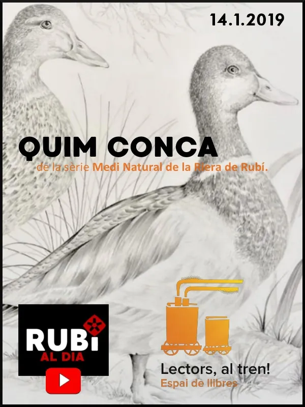 QUIM CONCA Exposició d'il·lustracions del Medi Natural de la Riera de Rubí