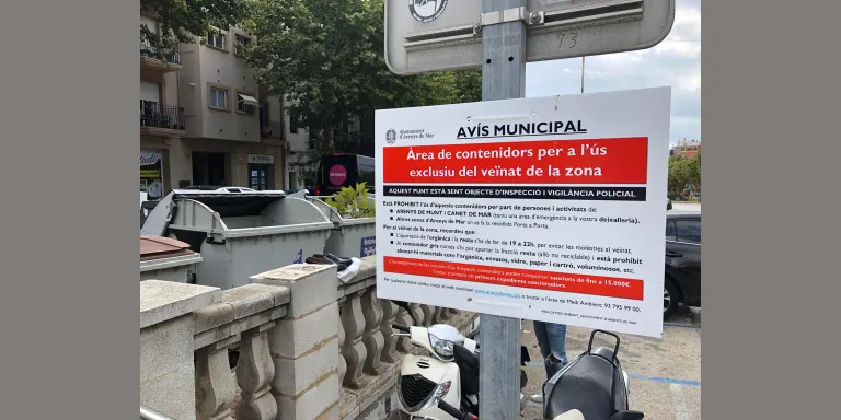 Medi Ambient intensifica la vigilància a les àrees de contenidors davant del mal ús que se'n fa