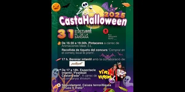 Roda de Berà fusiona la castanyada amb Halloween en les celebracions d’aquest 31 d’octubre