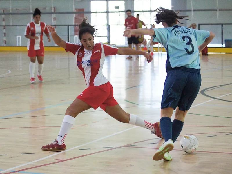 La jugadora de l'Esportiu Elida en una imatge de la primera jornada