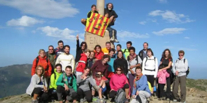 32 persones a la primera sortida del Centre Excursionista d'Arenys de Mar
