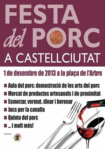 Castellciutat acull diumenge la Festa del Porc