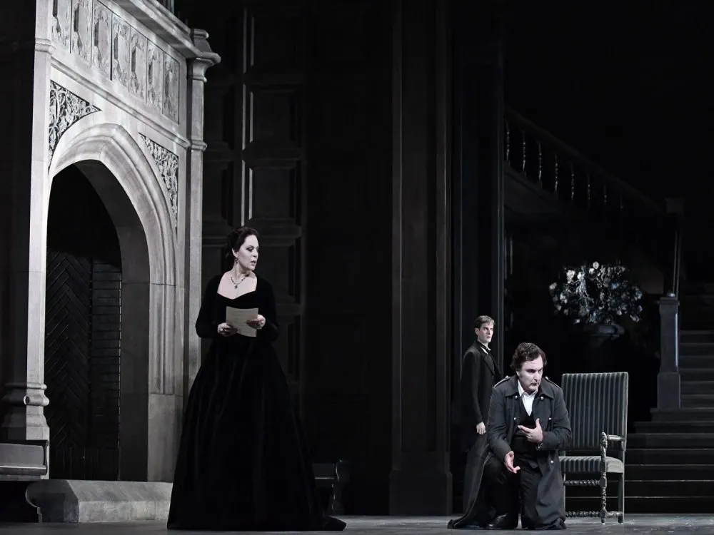 Una imatge del "Macbeth" que es pot veure fins al 23 d'octubre al Liceu