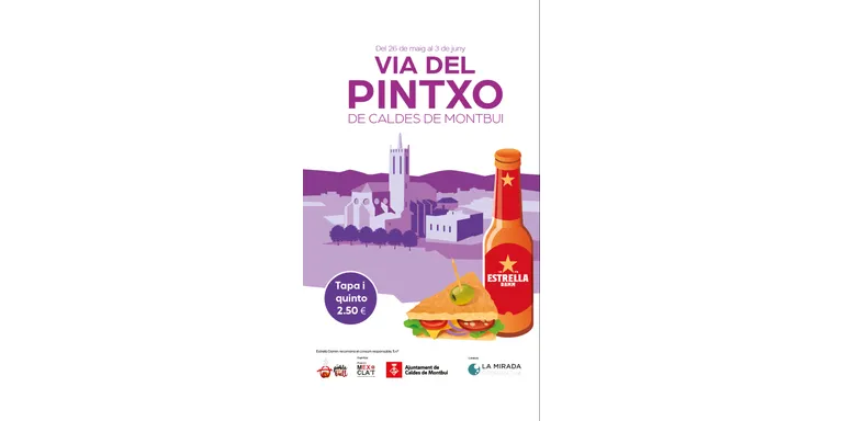Tot a punt per a l'inici de la 5a Via del Pintxo de Caldes, demà dijous