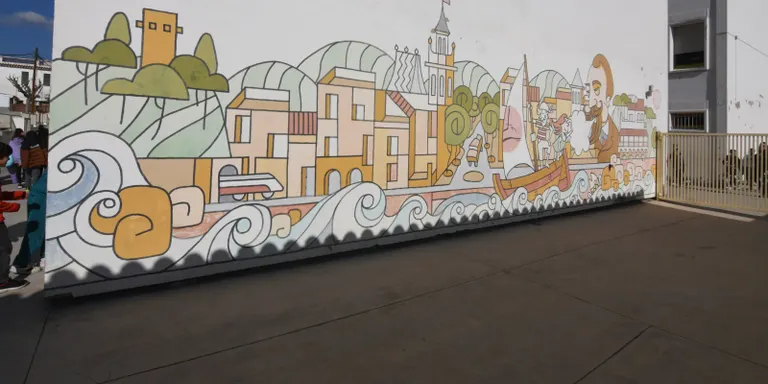 Real diu que la direcció del Maragall no pot al·legar ignorància en la decisió de pintar el mural del centre